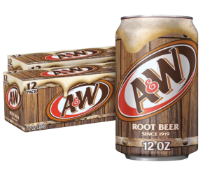 A&W Root Beer Soft Drink 12/pk