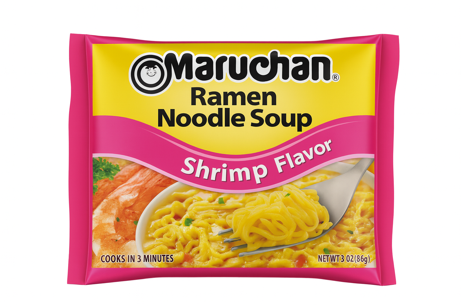Maruchan Ramen Noodles 24/3oz- Shrimp