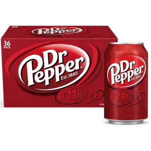 Dr Pepper Can 36/cs
