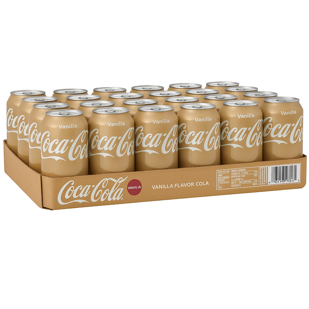 Coke Soft Drink 24/pk Vanilla
