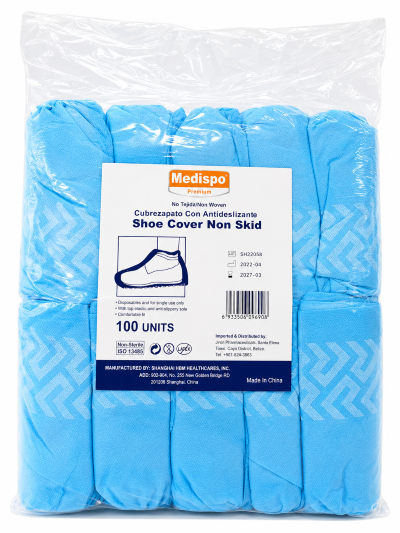 Shoe Covers Non Skid 100/pk