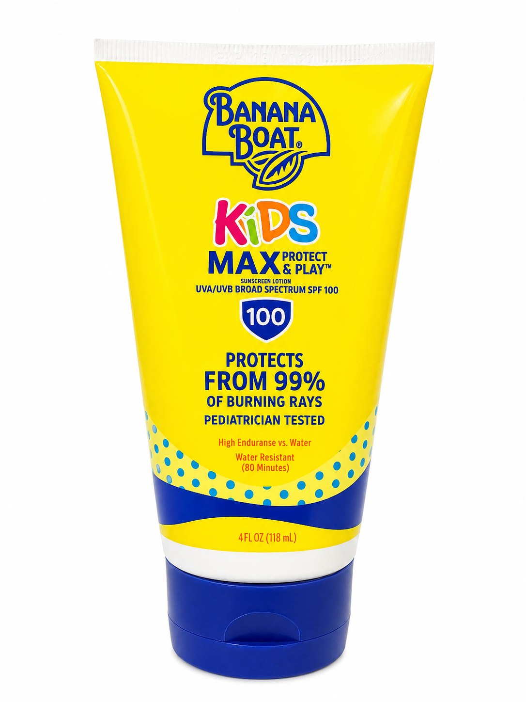 Banana Boat Kids Sunblock 100 SPF 4 fl oz