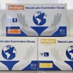 Natural Latex Examination Gloves, 100/bx Small
