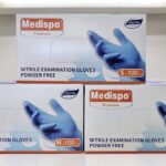 Nitrile Examination Gloves, Latex free powder free 100/bx