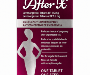 After X Levonorgestrel 1.5mg Emergency Contraceptive - One tablet One step