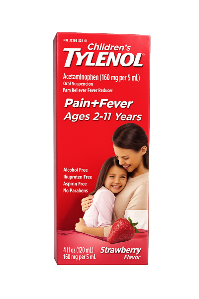 Tylenol Children's Liquid Cherry Pain Reliever & Fever Reducer 4 OZ