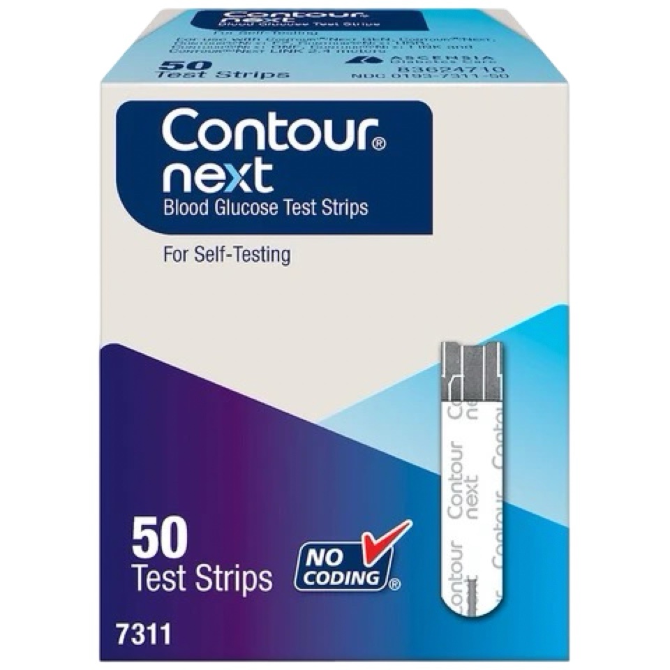 Contour Next Glucose Test Strips 50ct